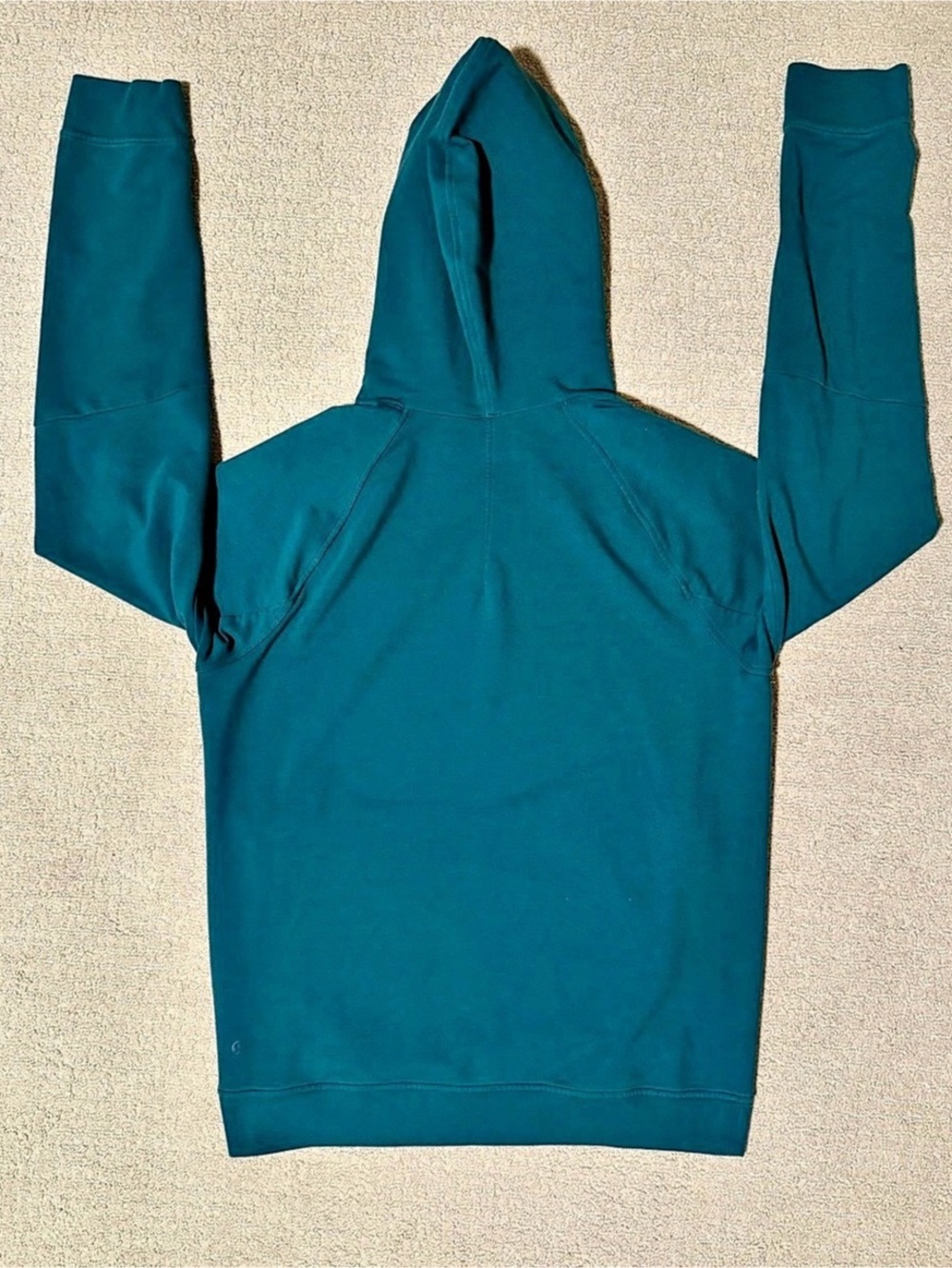 lululemon Teal Men’s Pullover Hoodie Medium - Picture 2 of 5